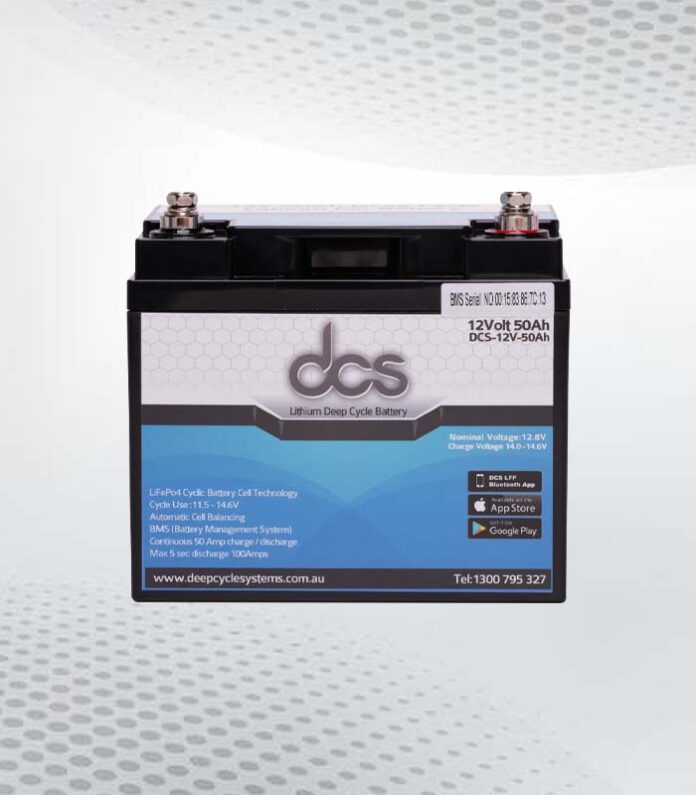 Batteria a ciclo profondo da 125 amp/ora