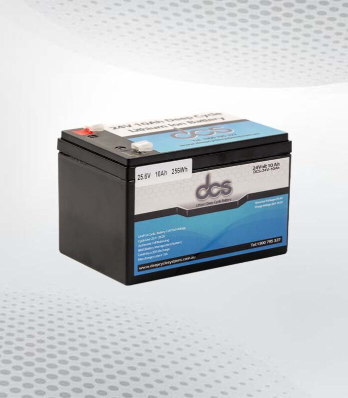 lithium battery motorhome